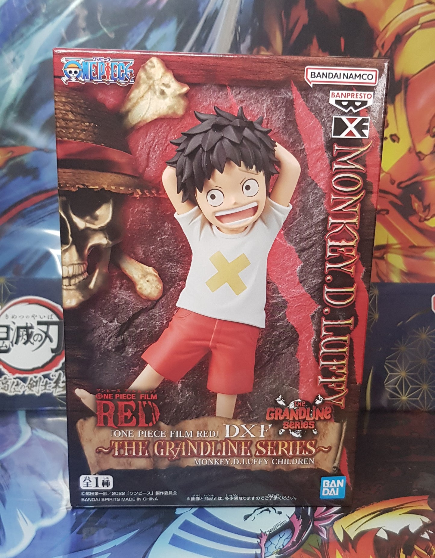 Figurine DXF The Grandline Series - One Piece Film Red - Monkey D.Luffy Children