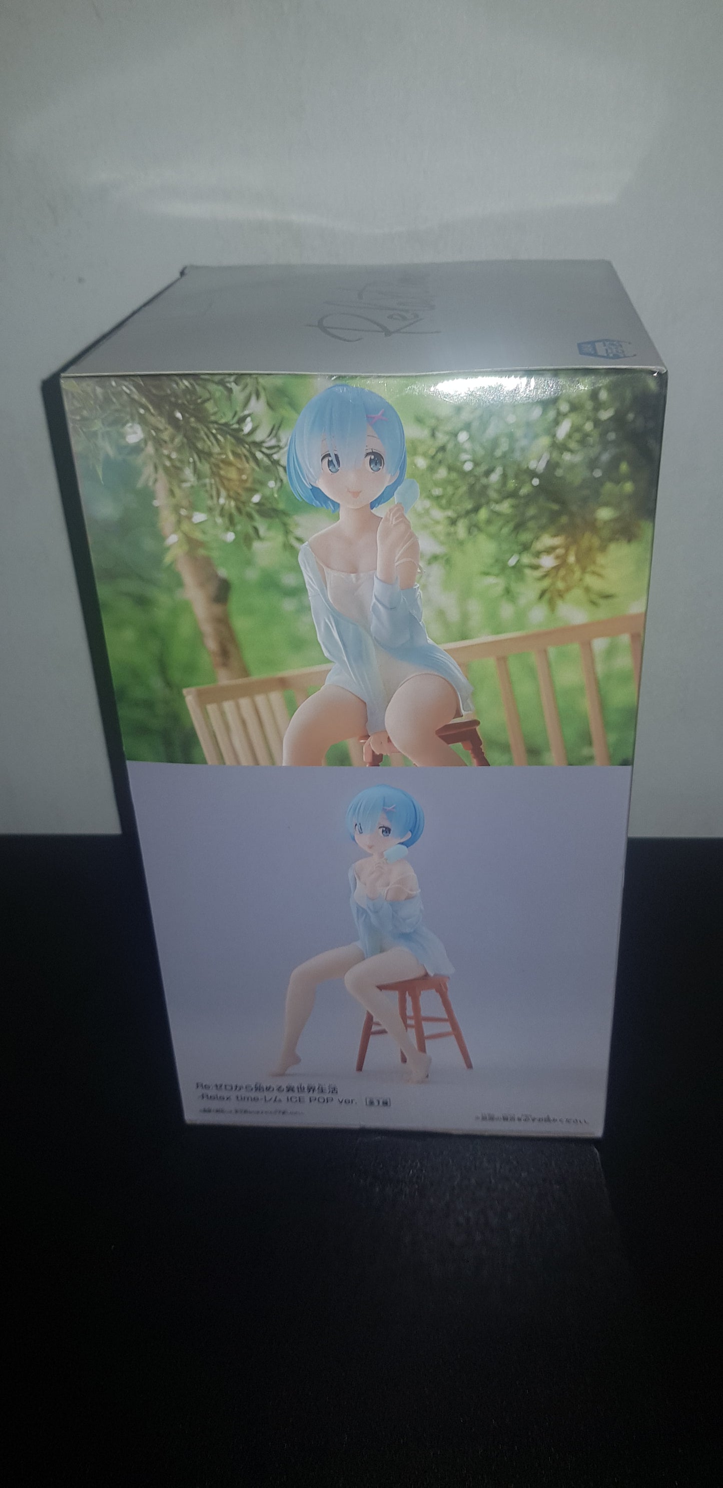 Figurine Re Zero - Relax Time - Rem - Ice Pop ver.