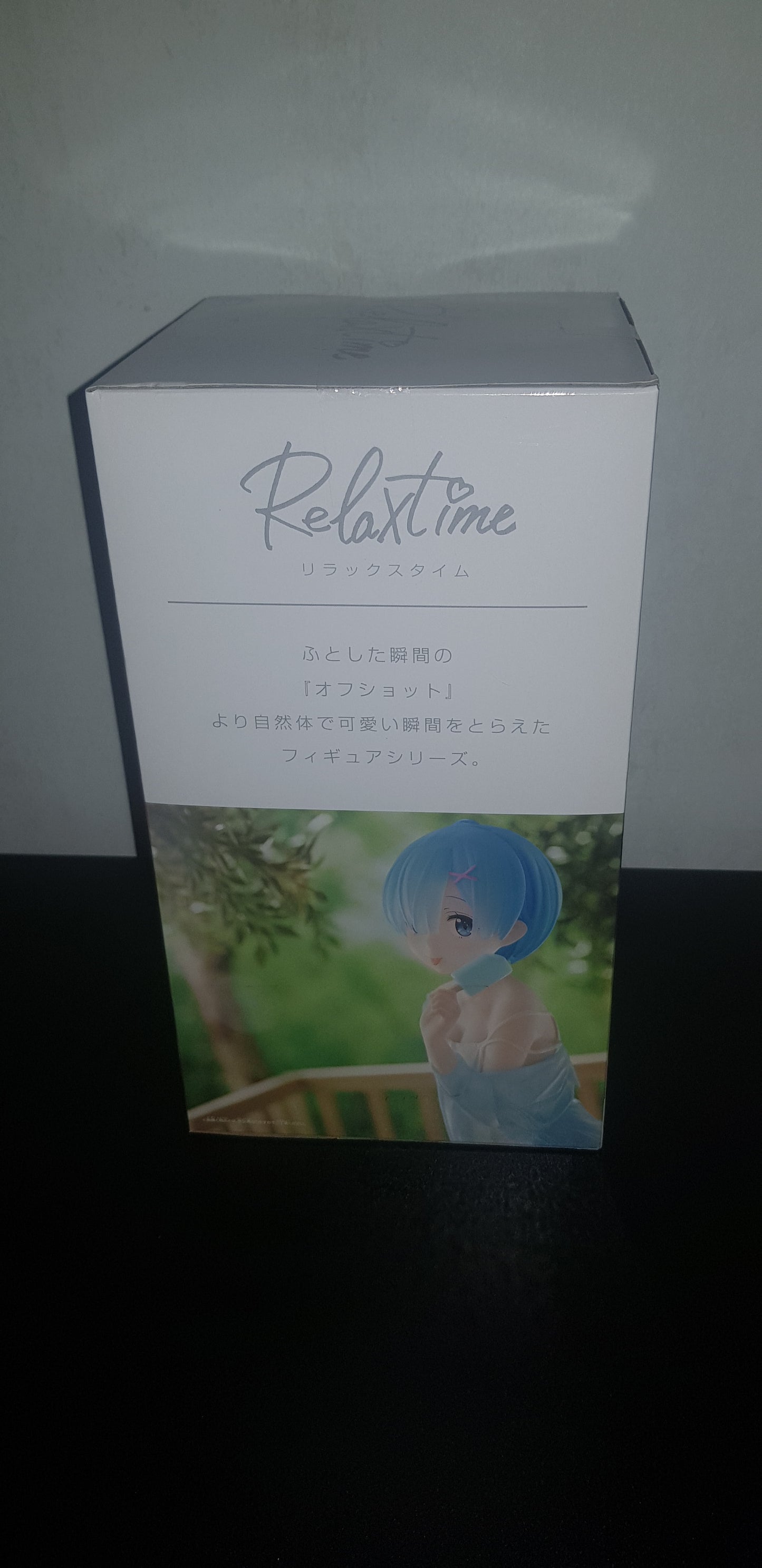 Figurine Re Zero - Relax Time - Rem - Ice Pop ver.