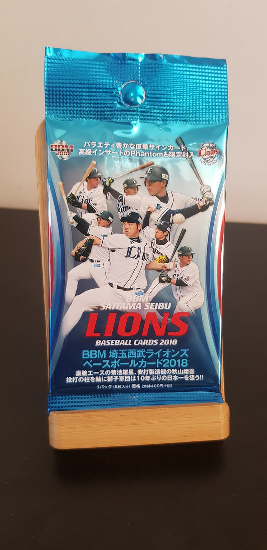 Booster BBM Saitama Seibu Lions Baseball Cards 2018 - Edition Japonaise