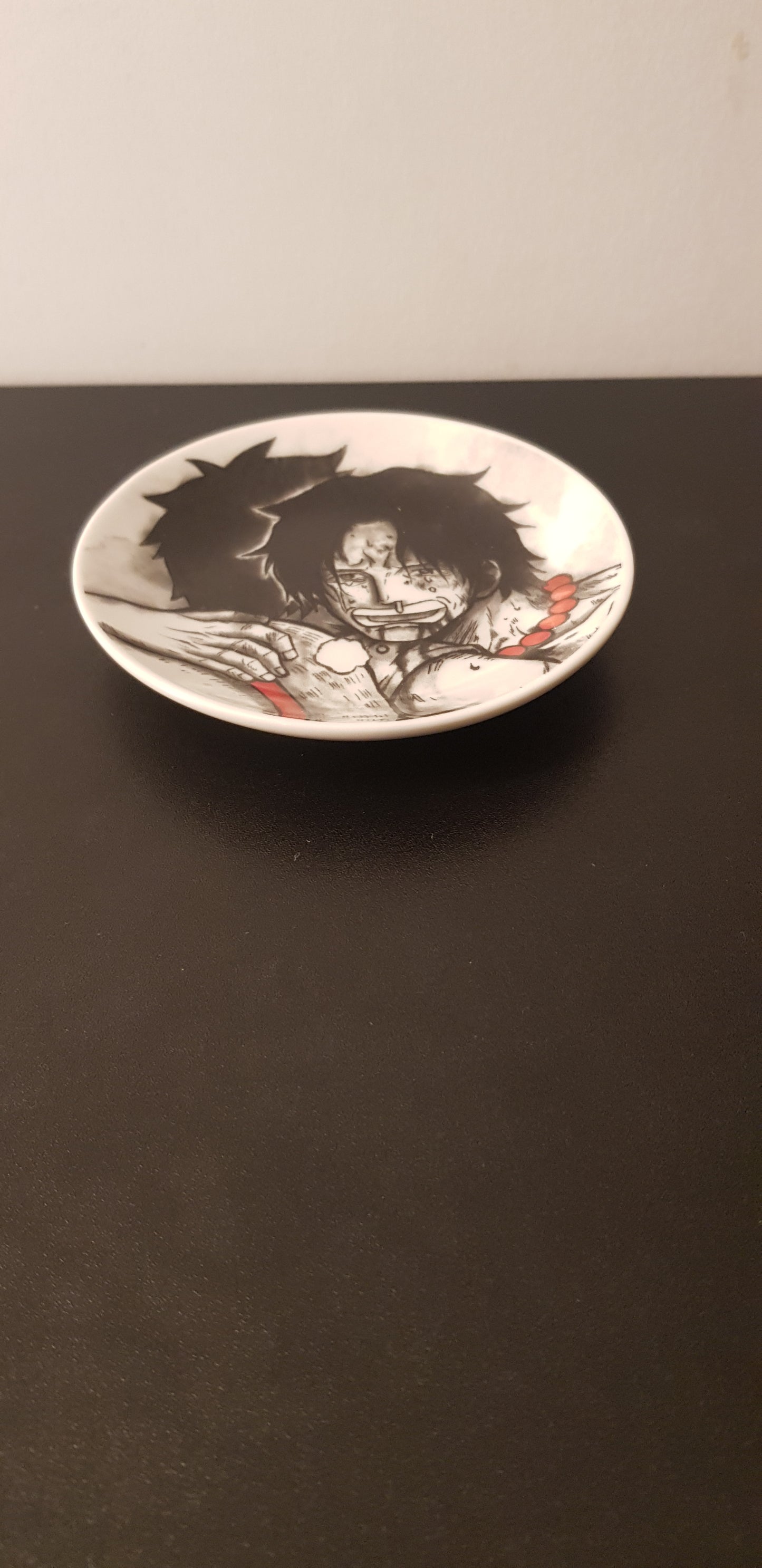 Assiette One Piece - Lot G - Luffy et Ace