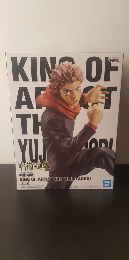 Figurine Jujutsu Kaisen - King Of The Artist Bandai - Yuji Itadori