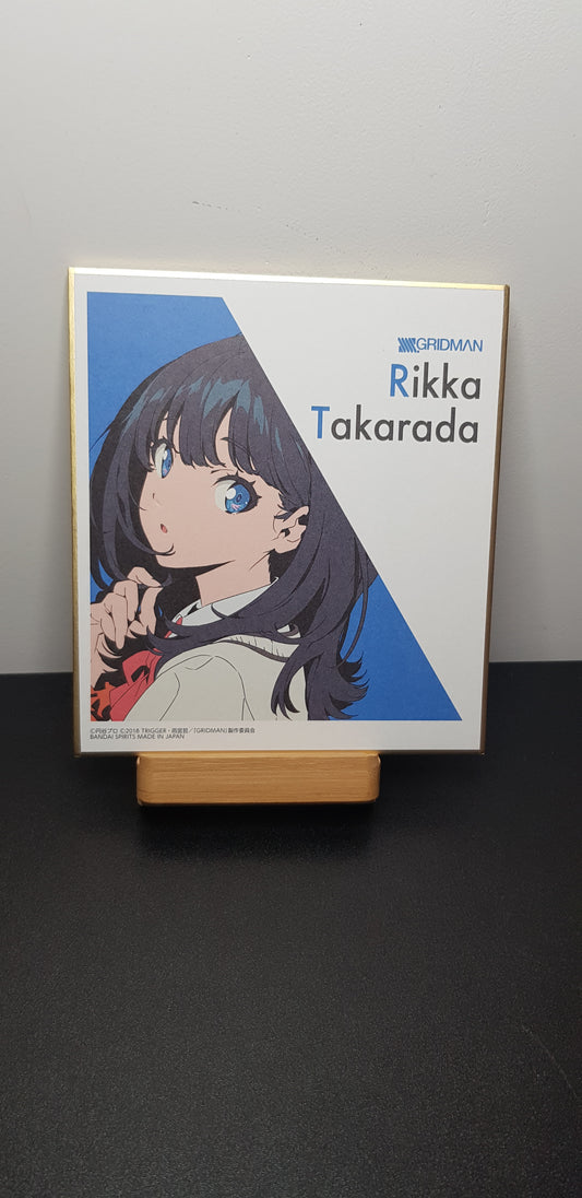 Shikishi SSSS Gridman - C.Prize Treasure Multi - Rikka Takarada