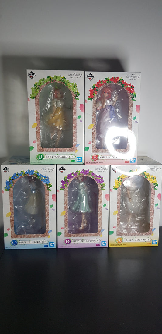 Figurine The Quintessensial Quintuplet - Set Complet