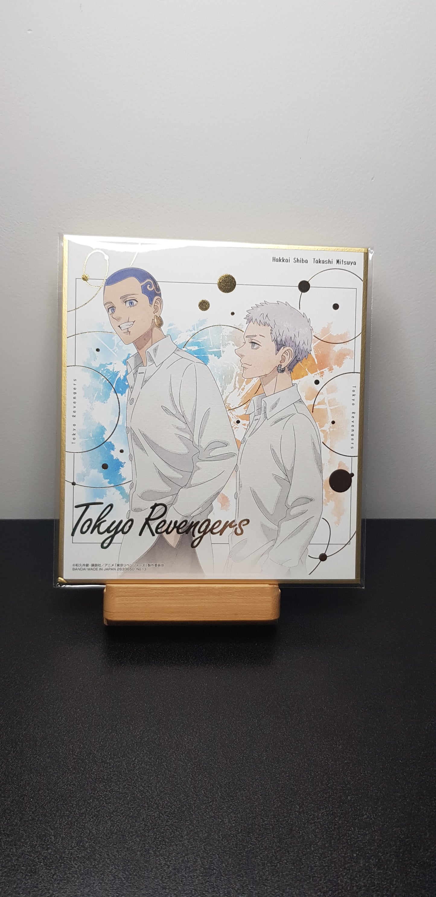 Shikishi Tokyo Revengers - Takashi Mitsuya - Hakkai Shiba