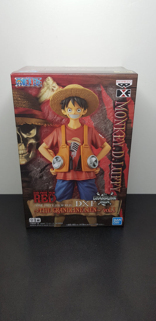 Figurine DXF The Grandline Men Vol 1 - One Piece Film Red - Monkey D.Luffy