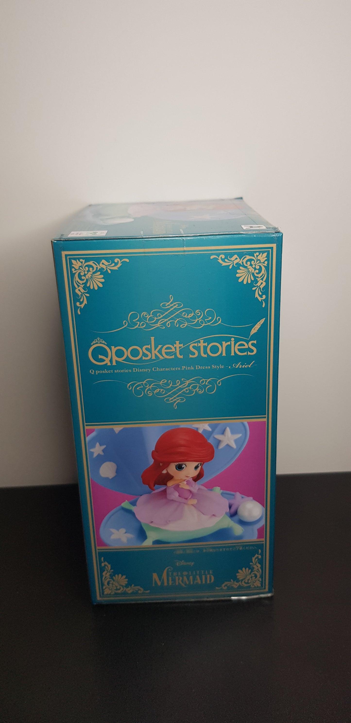 Figurine Disney - QPosket - Characters Pink Dress Style - Ariel Type A