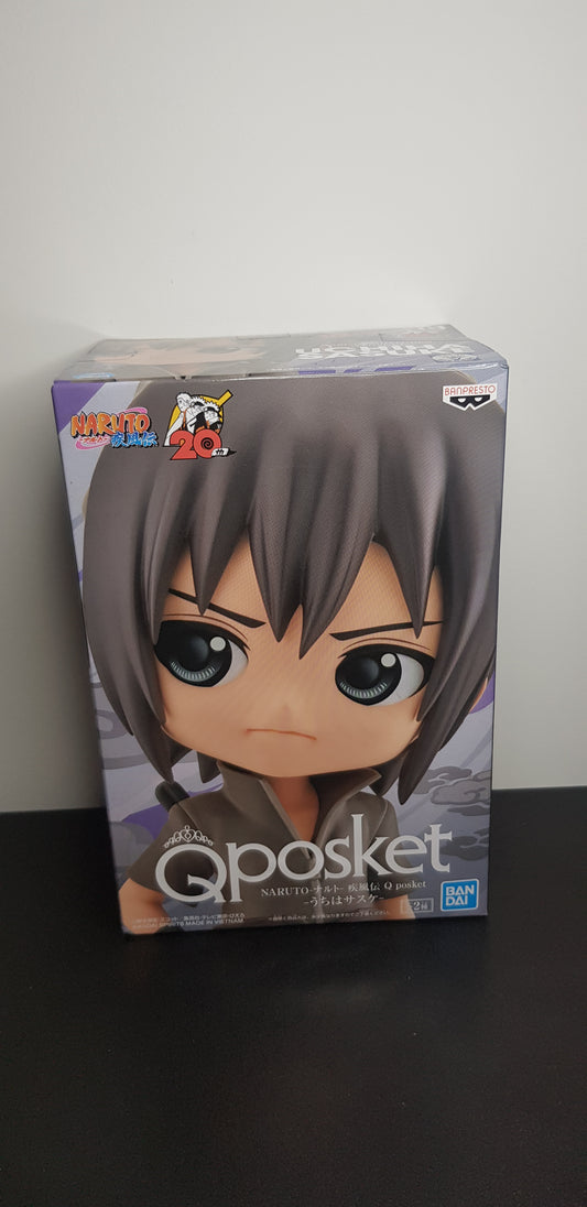 Figurine Naruto Shippuden 20th Anniversary - QPosket - Uchiha Sasuke Type B