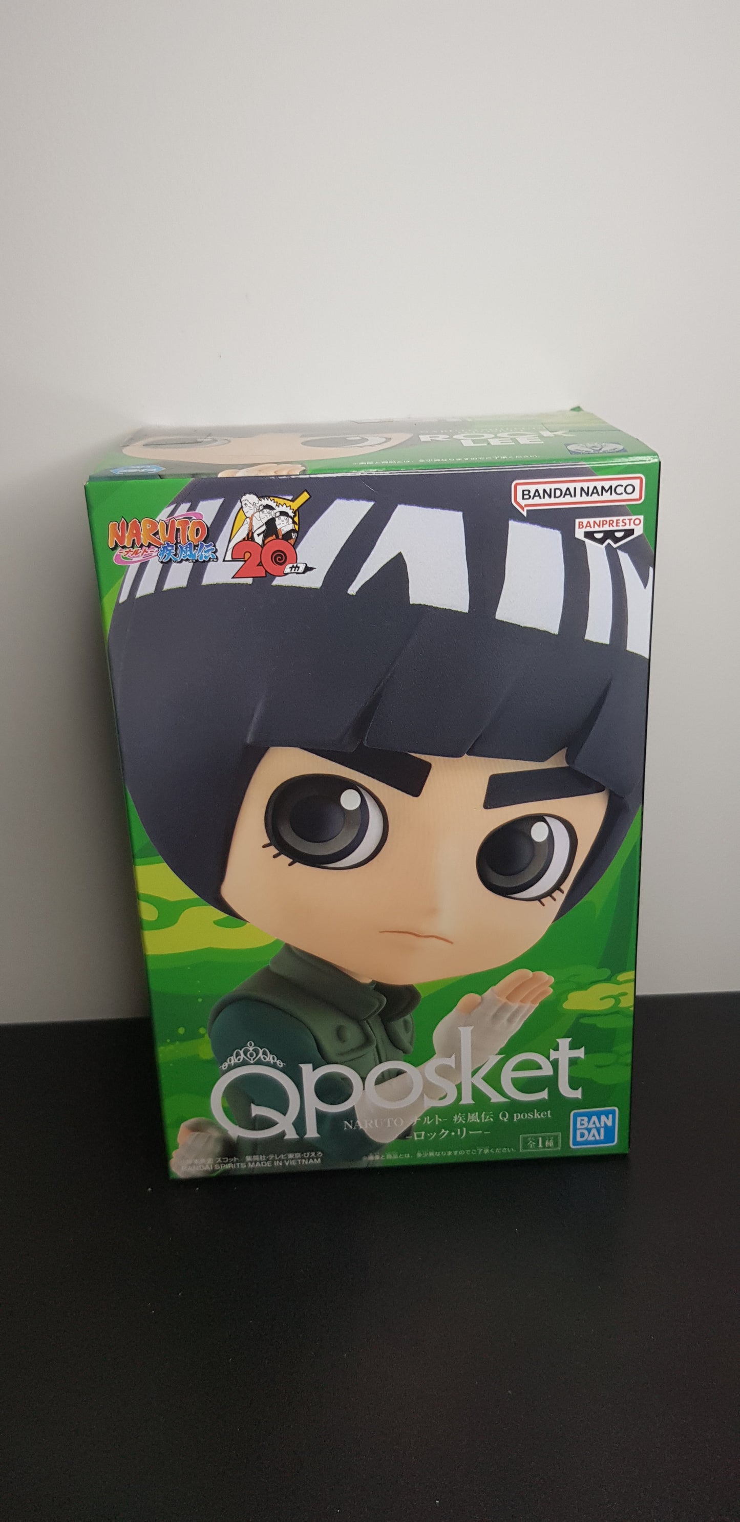 Figurine Naruto Shippuden 20th Anniversary - QPosket - Rock Lee