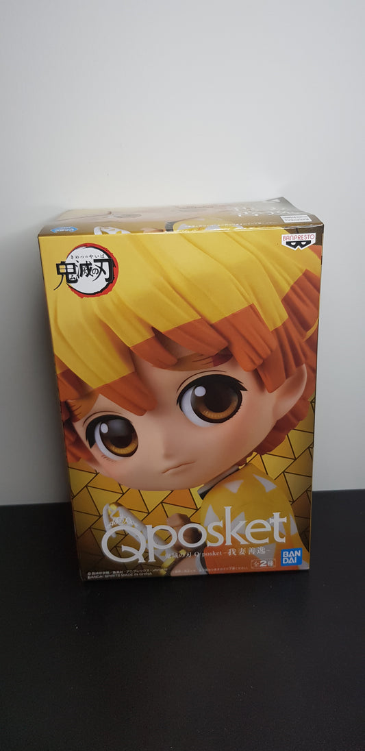 Figurine Demon Slayer - QPosket - Zenitsu Agatsuma Type A