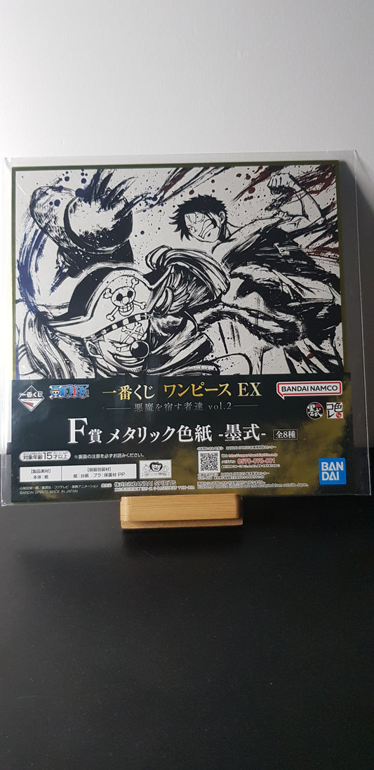 Shikishi One Piece Ex - Ichiban Kuji F Prize - Those Who Harbor The Devil vol 2