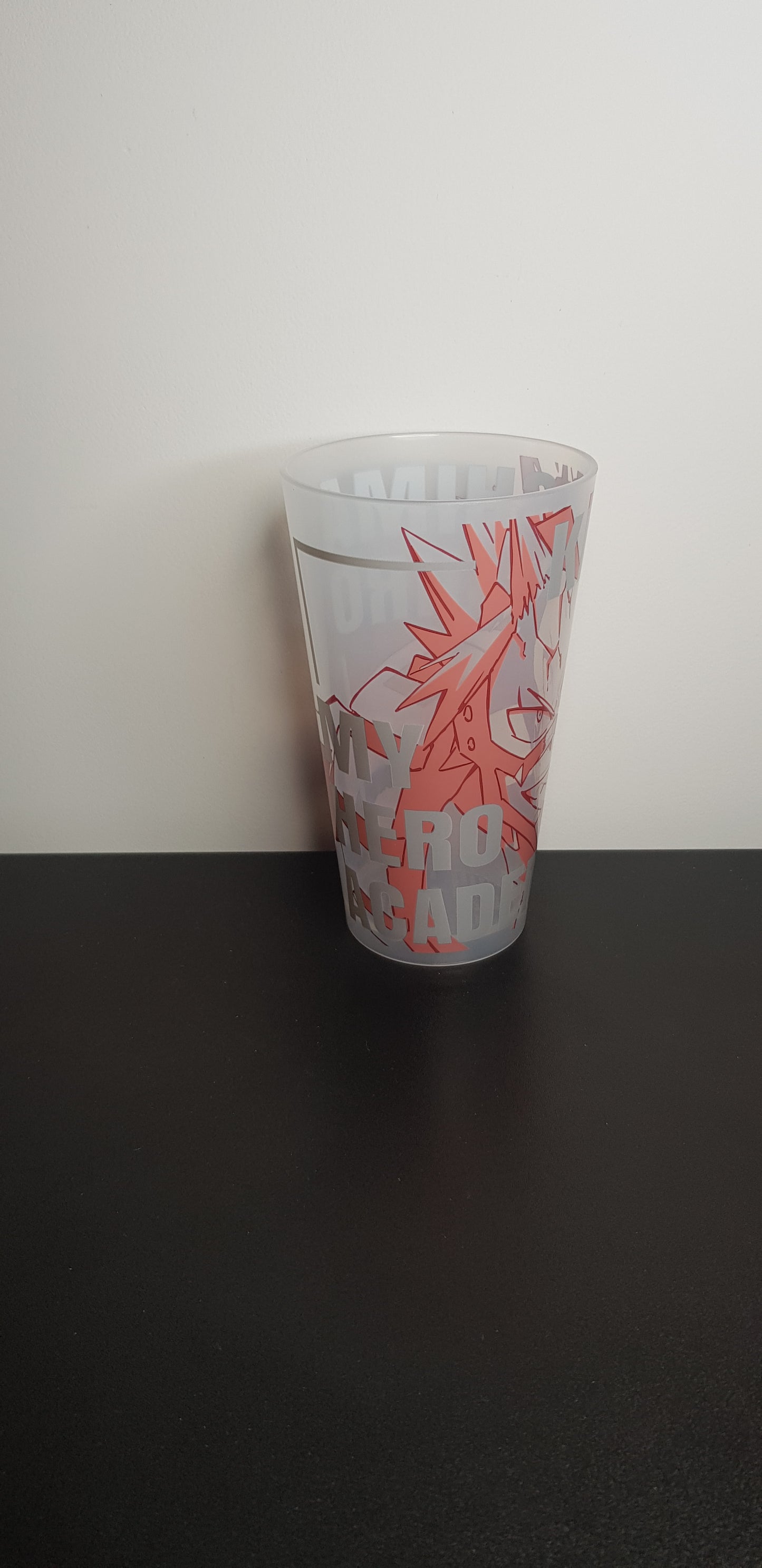 Verre Plastique My Hero Academia - Eijiro Kirishima