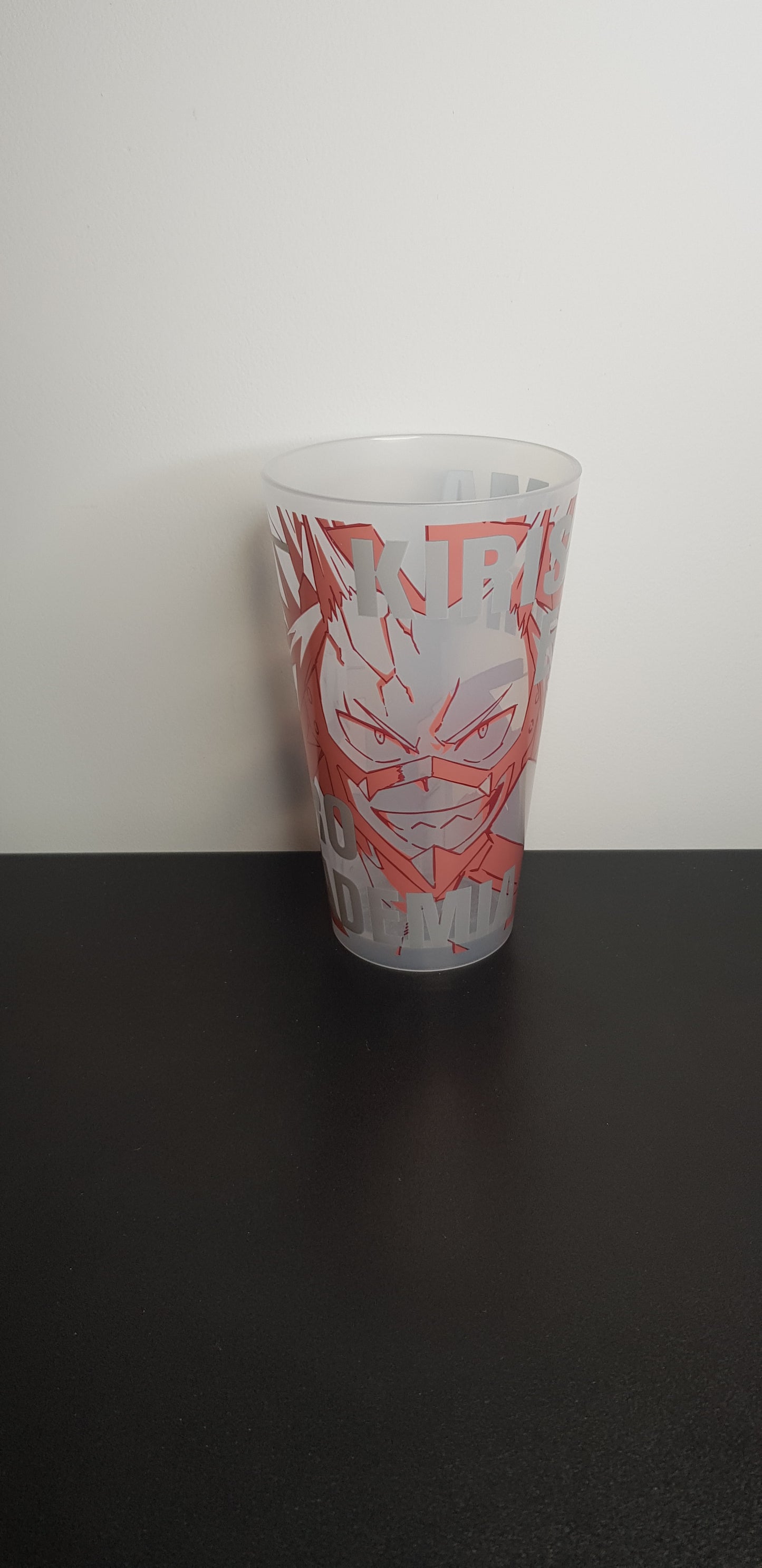 Verre Plastique My Hero Academia - Eijiro Kirishima