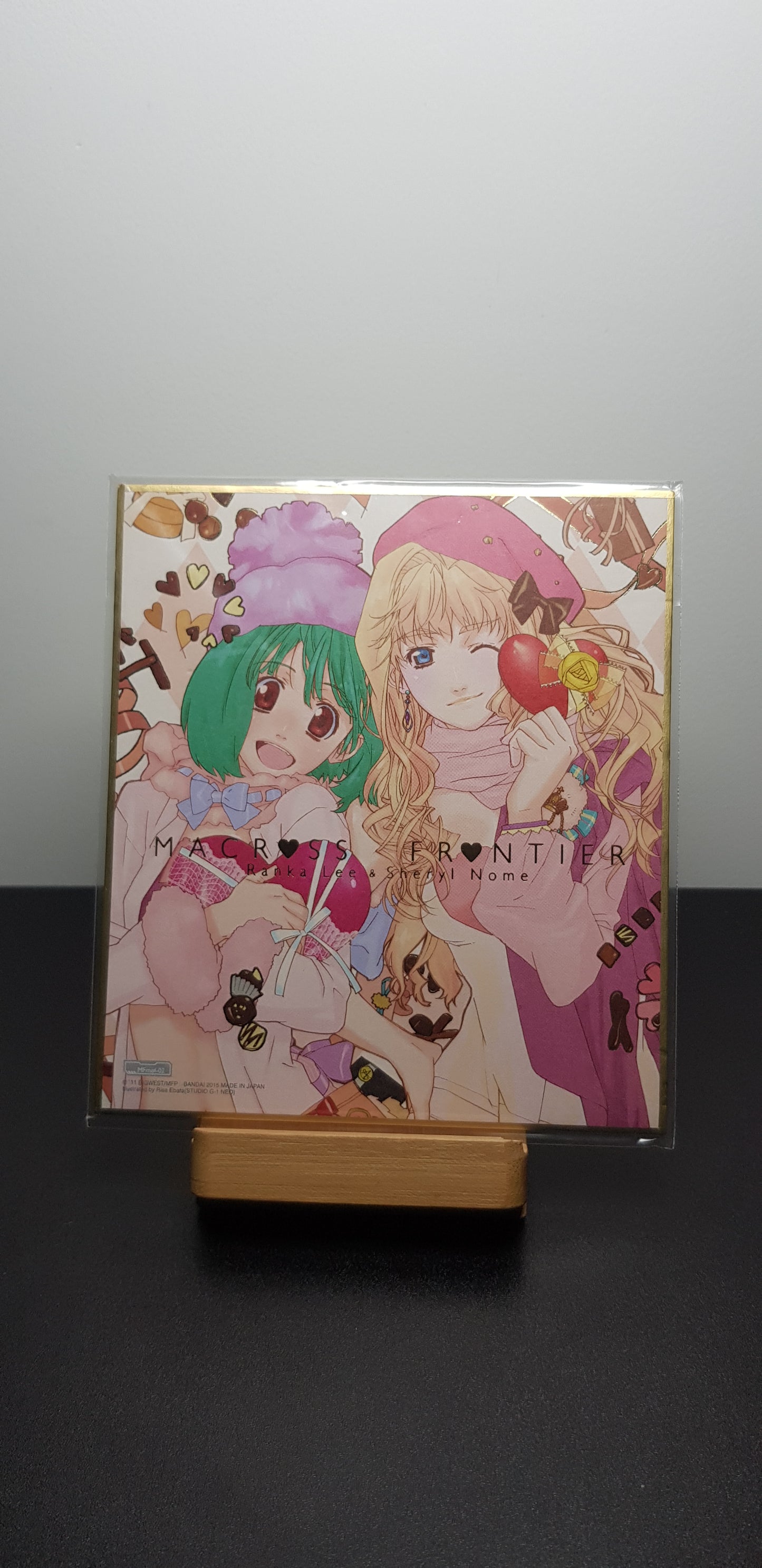 Shikishi Macross Frontier - Art Series 2 - Sheryl Nome / Ranka Lee MFmof2