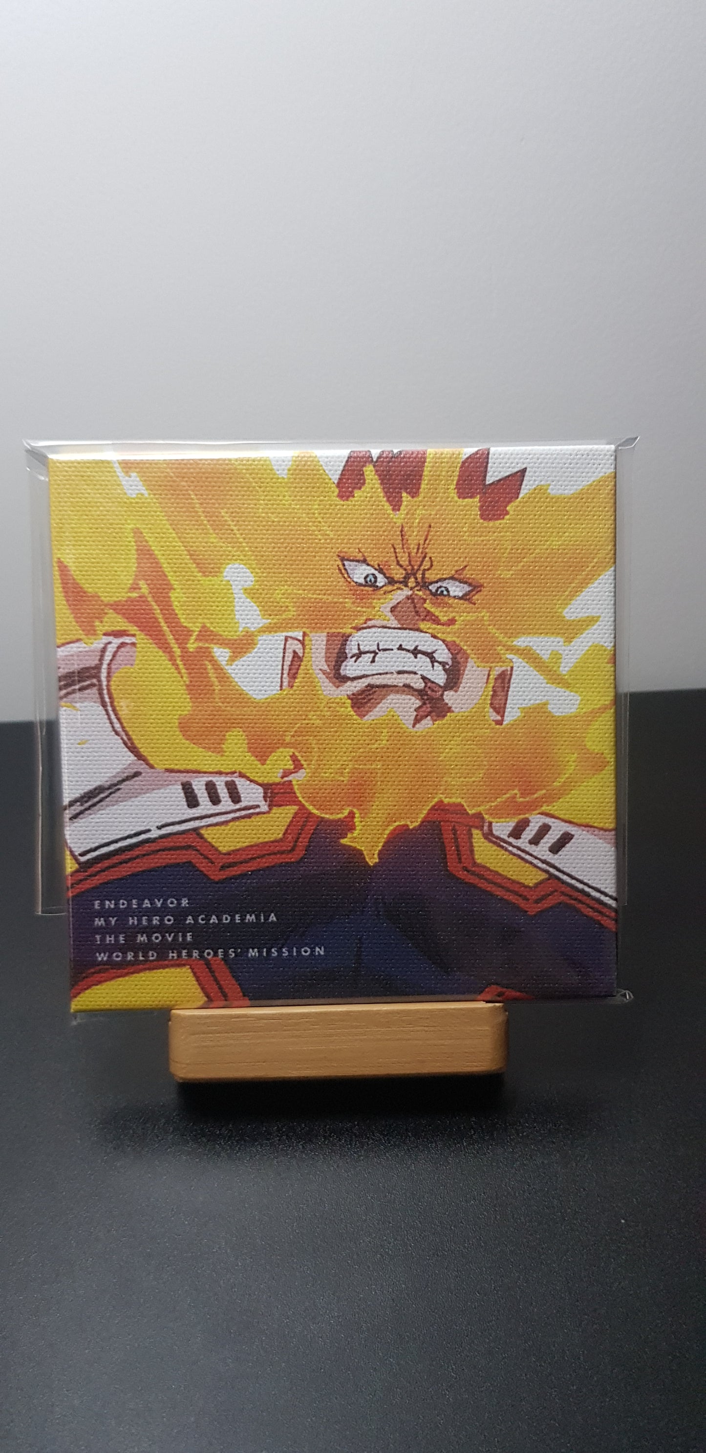 Canvas My Hero Academia - Ichiban Kuji F Prize The Movic World Heroes Mission - Endeavor