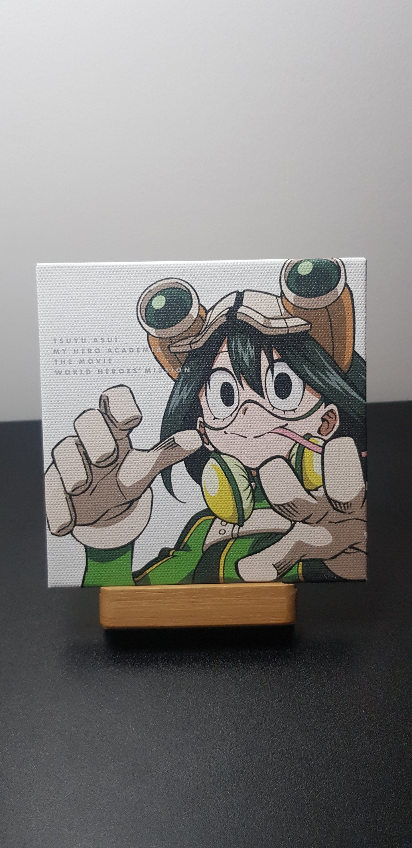 Canvas My Hero Academia - Ichiban Kuji F prize - The Movie World Heroes Mission - Tsuyu Asui