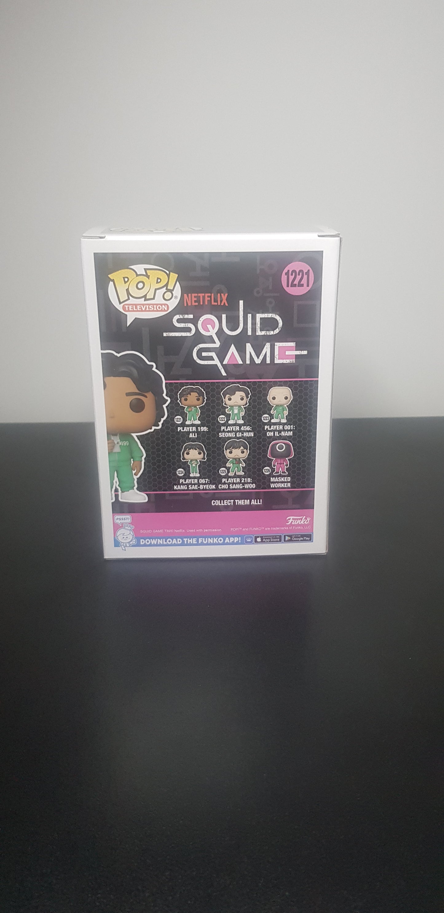 Figurine Pop Television - Squid Game 1221 - Player 199 Ali