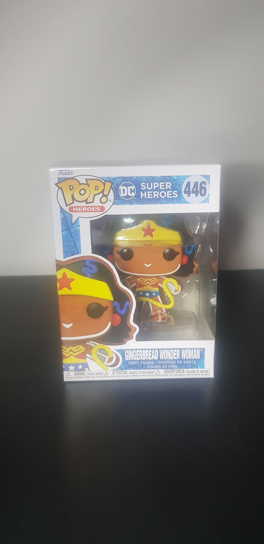 Figurine Pop Heroes - DC Super Heroes 446 - Gingerbread Wonder Woman