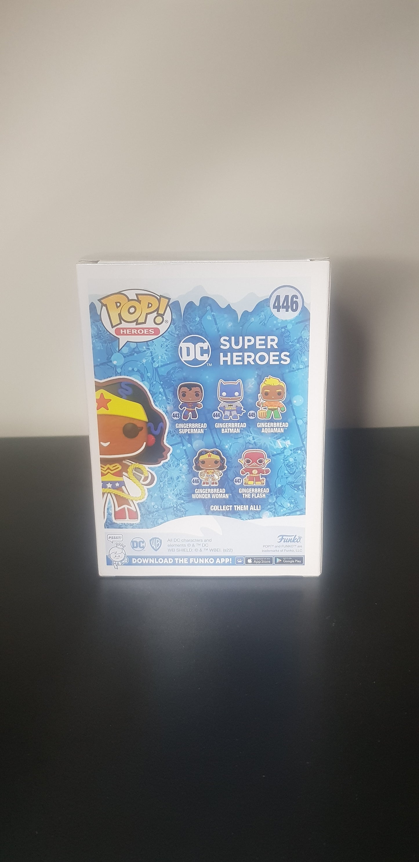 Figurine Pop Heroes - DC Super Heroes 446 - Gingerbread Wonder Woman