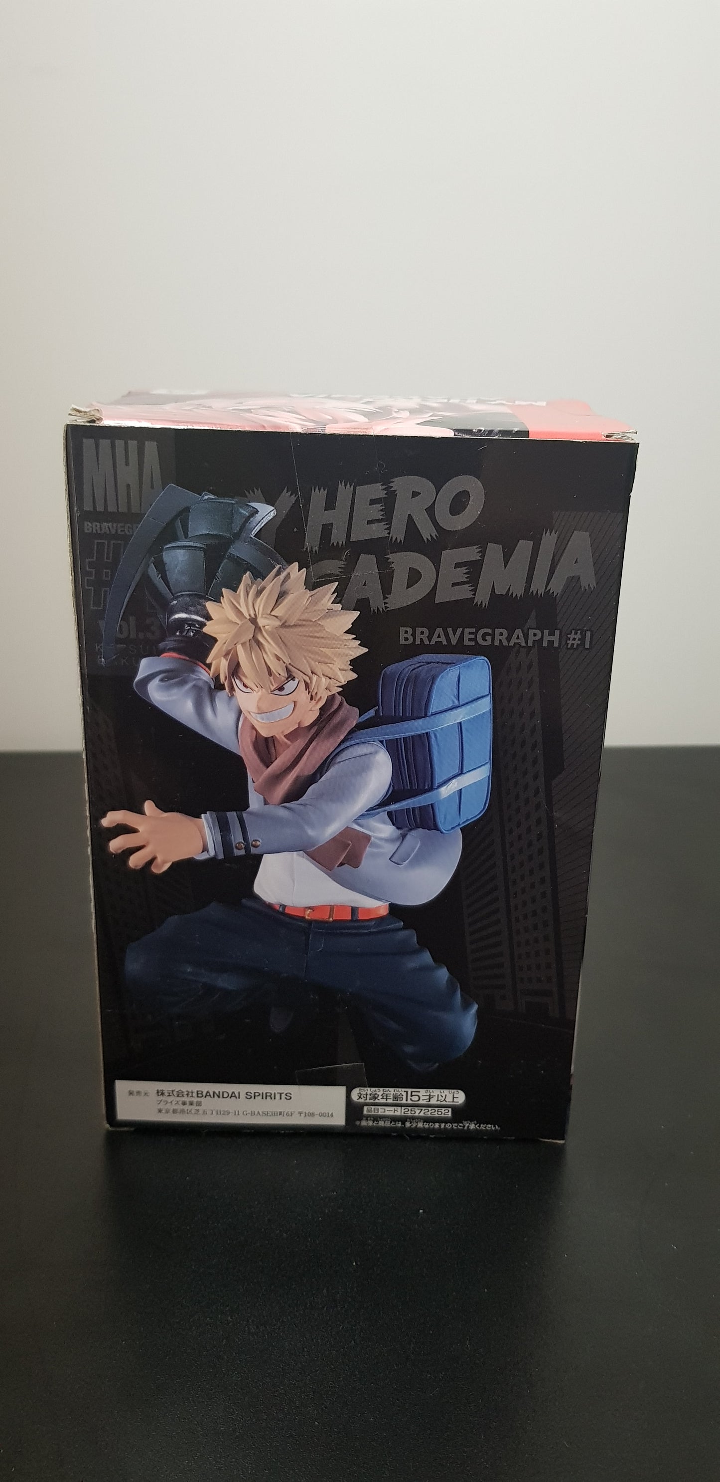 Figurine My Hero Academia - Bravegraph #1 vol 3 - Katsuki Bakugo