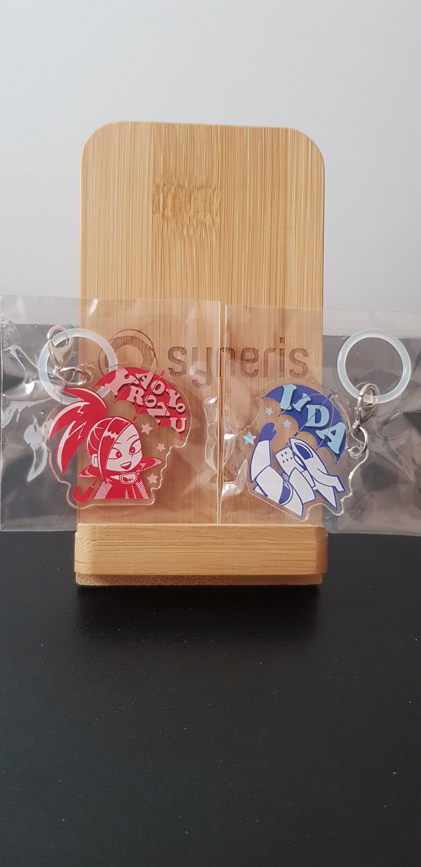 Porte Clef Acrylic Keychain My Hero Academia - Tenya Iida / Momo Yaoyorozu