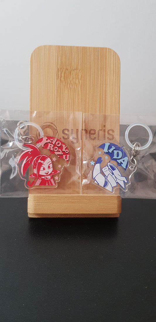 Porte Clef Acrylic Keychain My Hero Academia - Tenya Iida / Momo Yaoyorozu