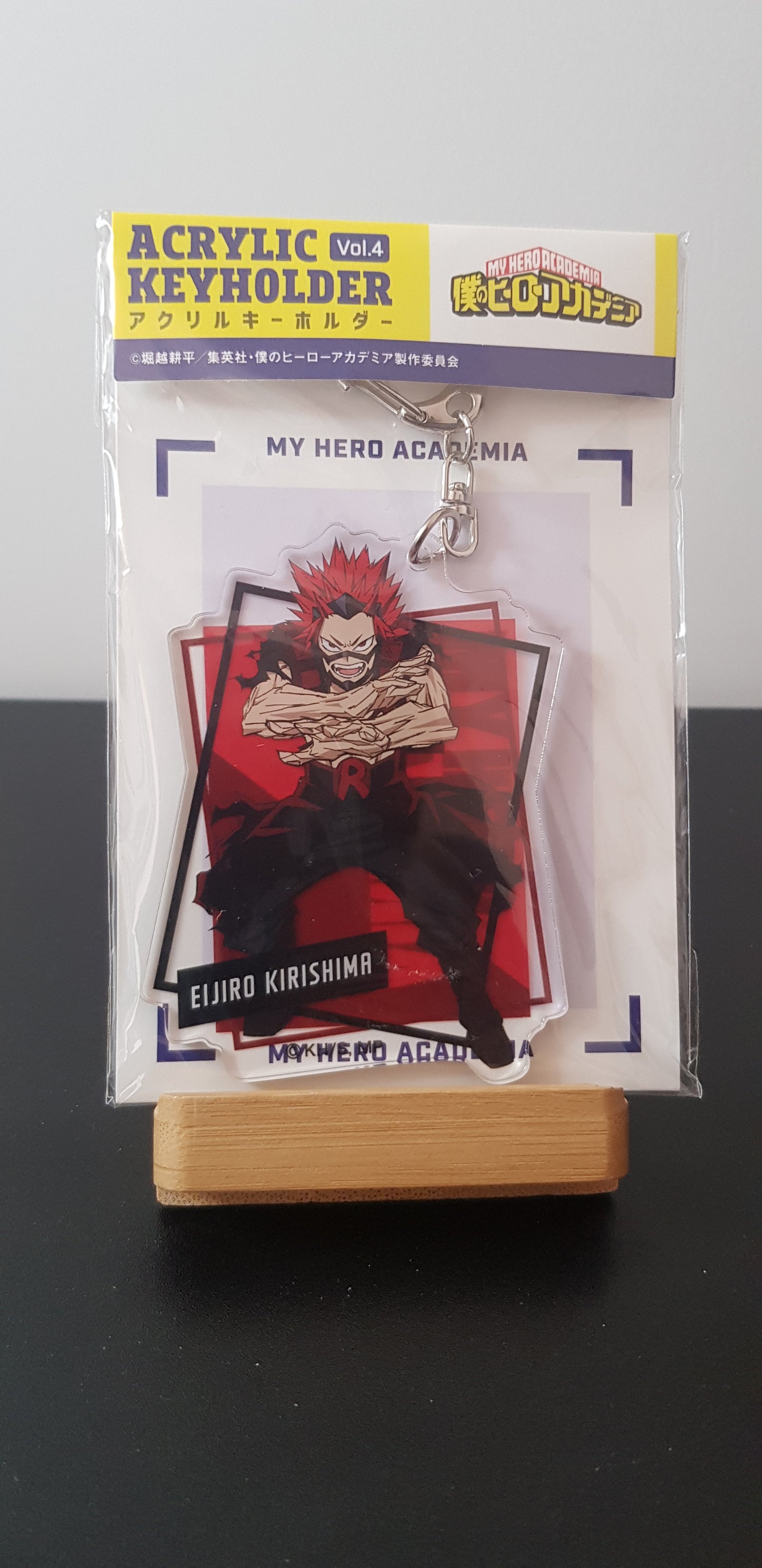 Porte Clef Acrylic Key Ring My Hero Academia vol 4 - Eijiro Kirishima