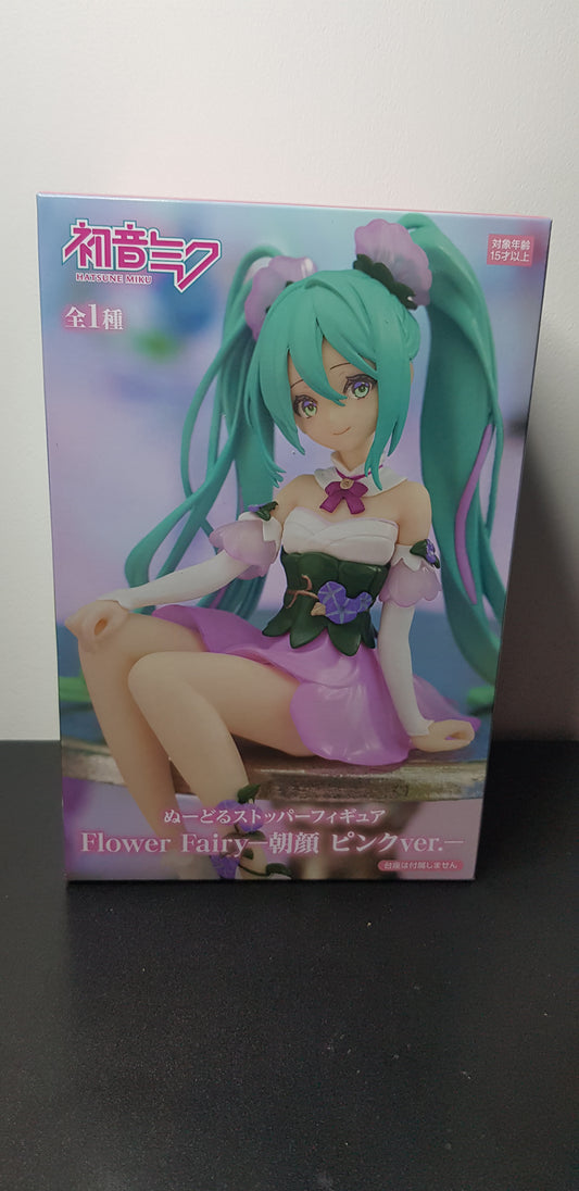 Figurine Vocaloid - Flower Fairy Hatsune Miku Morning Glory Pink