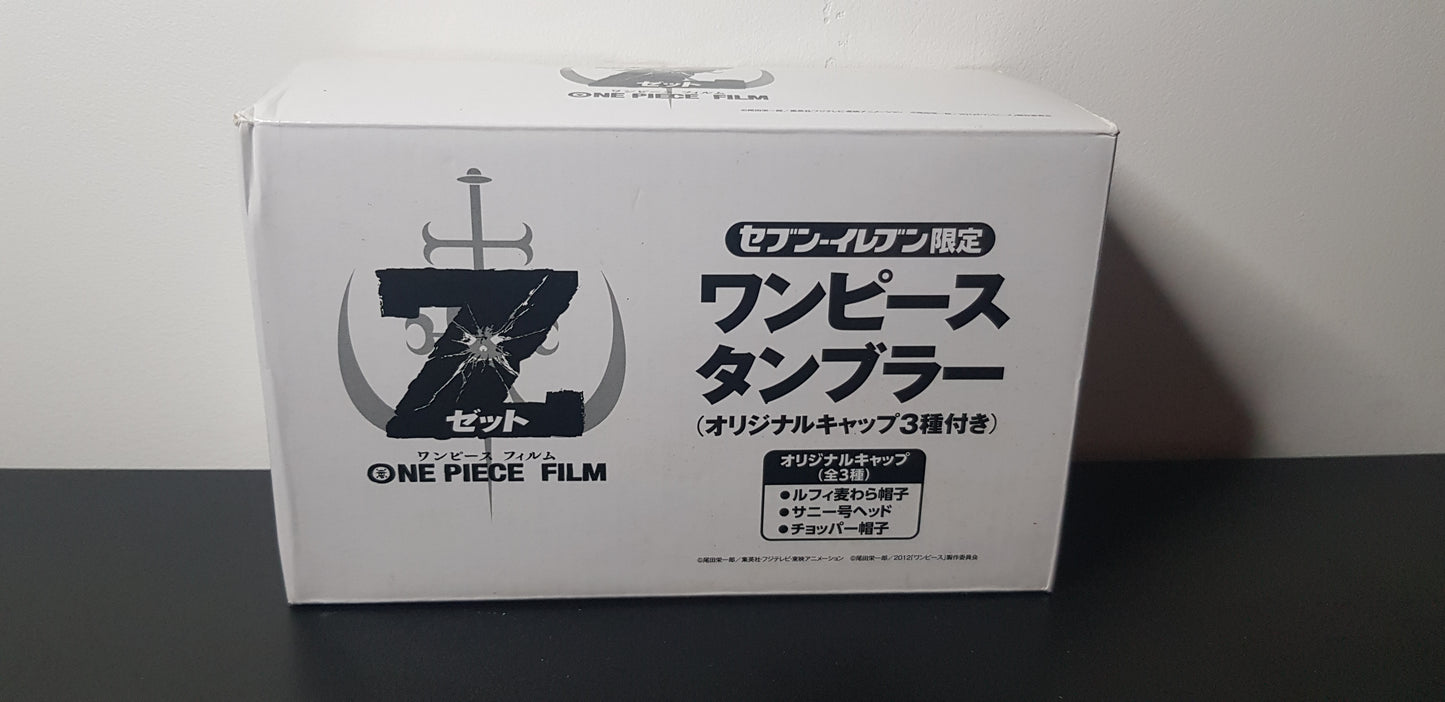 One Piece Film Z - Seven Limited - Tumbler with 3 types of original caps