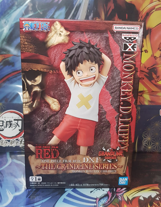 Figurine DXF The Grandline Series - One Piece Film Red - Monkey D.Luffy Children