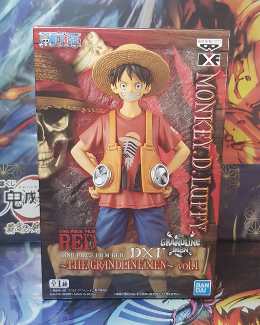 Figurine DXF The Grandline Men Vol 1 - One Piece Film Red - Monkey D.Luffy