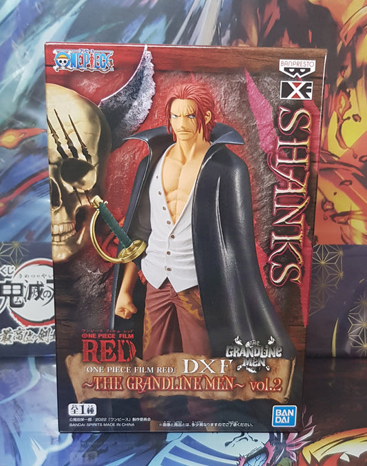 Figurine DXF The Grandline Men Vol 2 - One Piece Film Red - Shanks