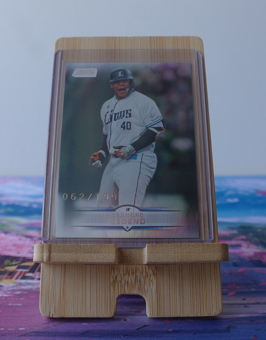 Leandro Cedeño 062/199 2025 Topps Stadium Club NPB Seibu Lions