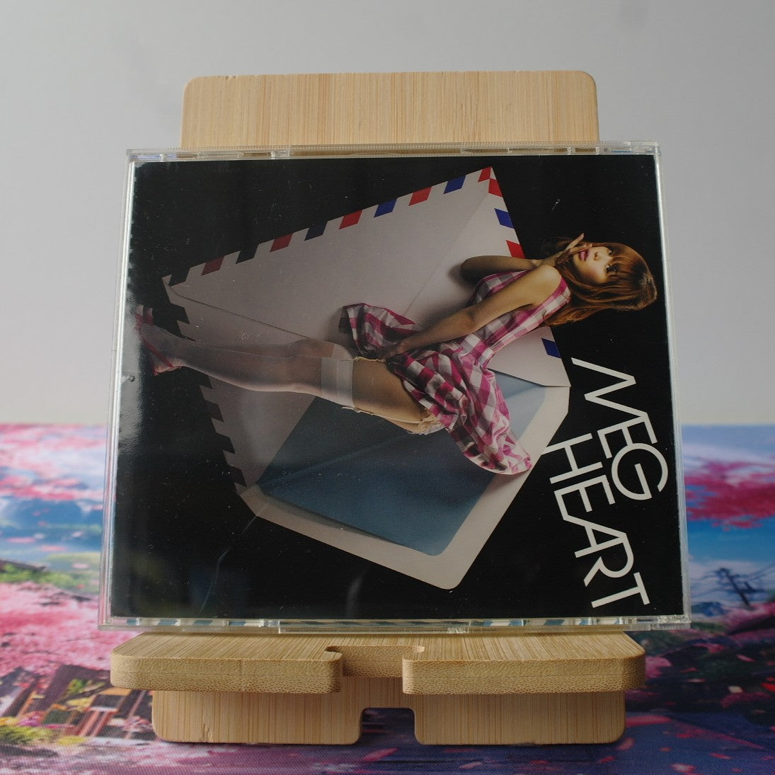 MEG Heart CD single japonais J-Pop 2008 UPCH-5536