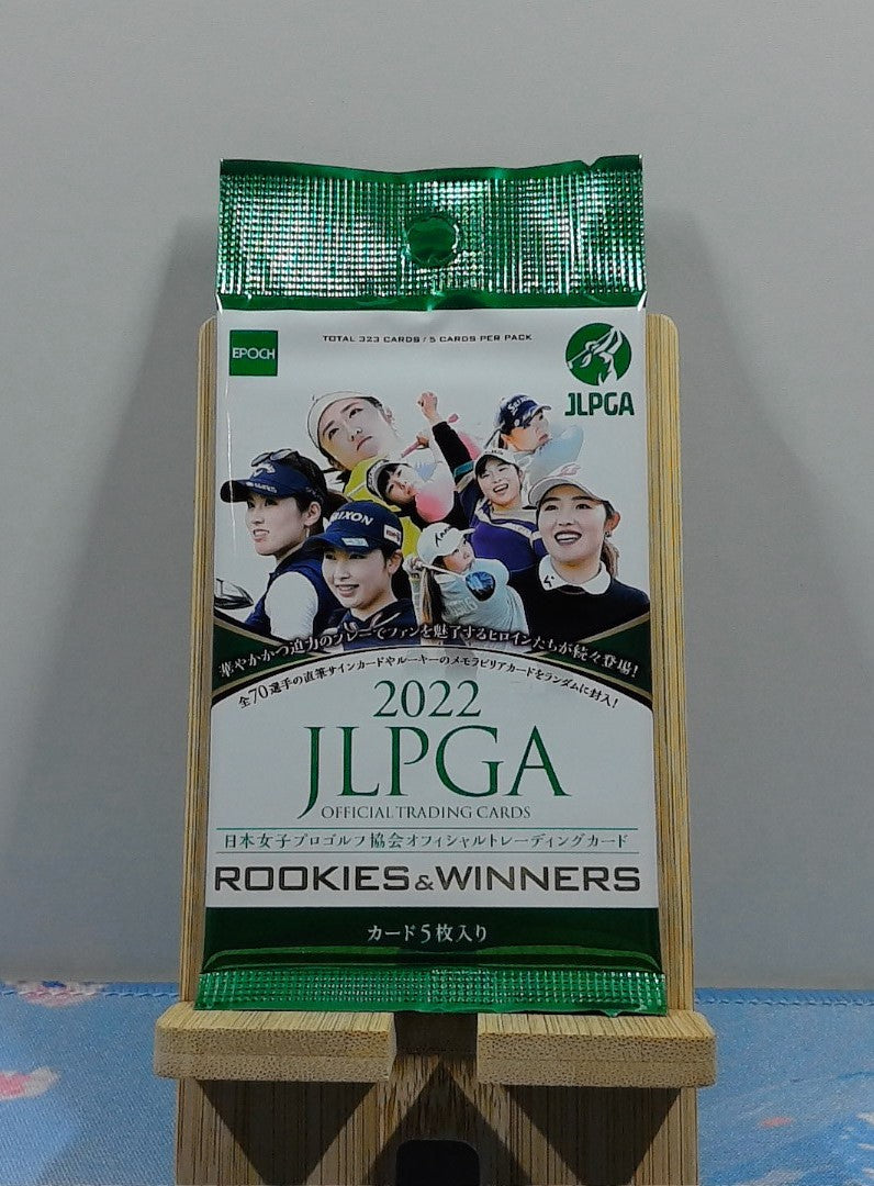 Booster 2022 JLPGA Official Trading Cards Rookies & Winners