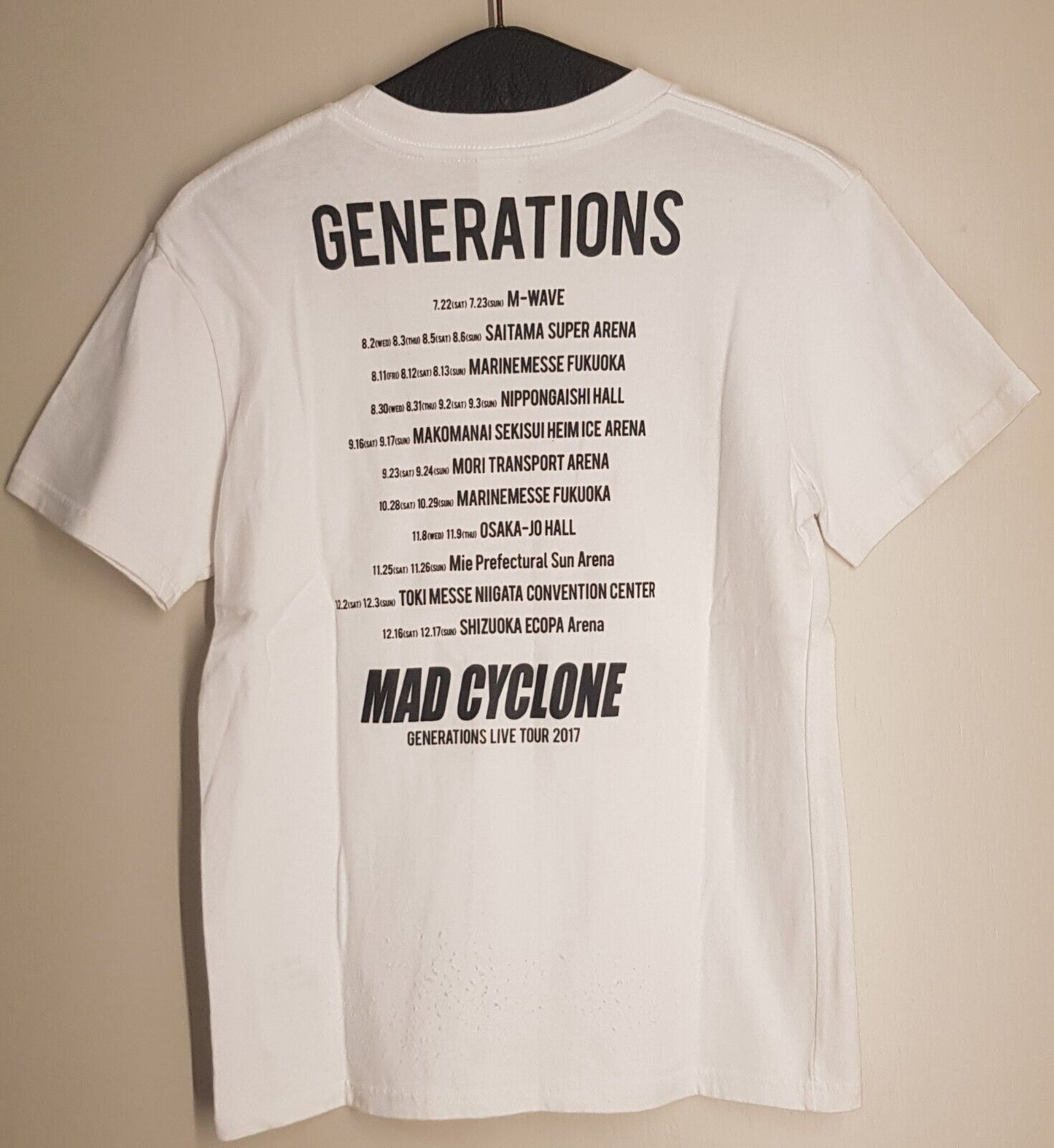 T-shirt Mad Cyclone - Generations from Exile Tribe